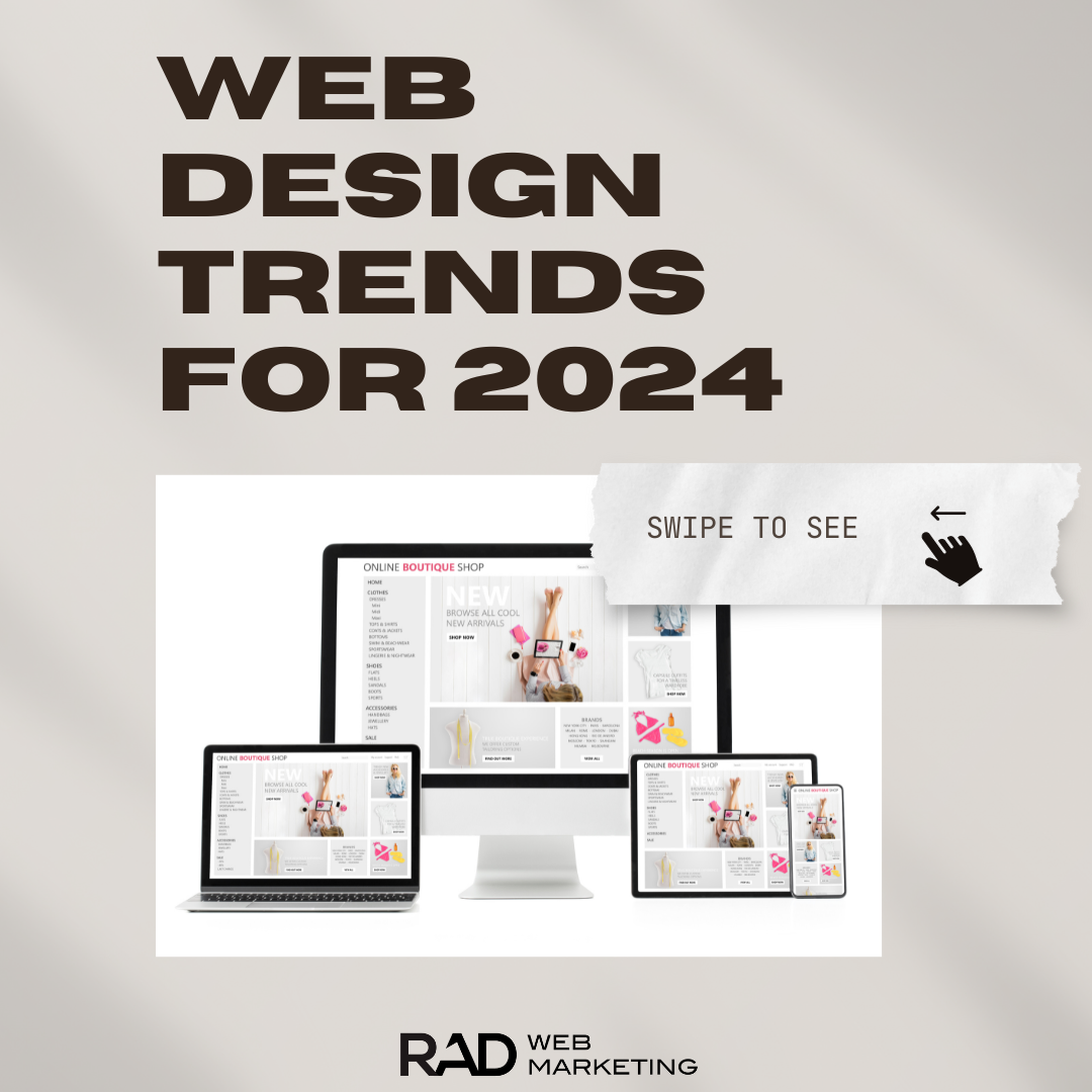 Web design trends for 2024 encompass the upcoming advancements and innovative approaches in web design.