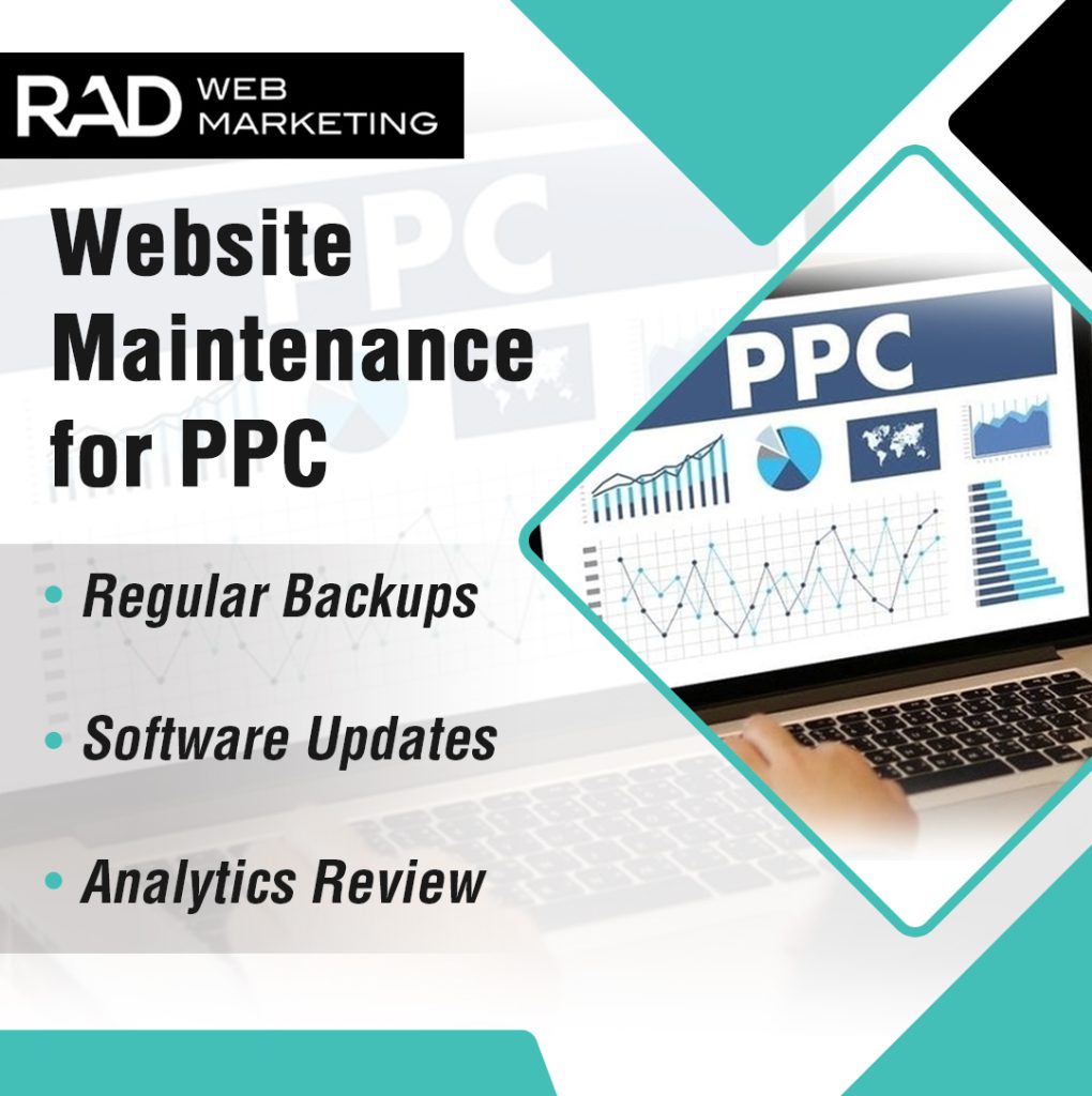 website maintenance for PPC